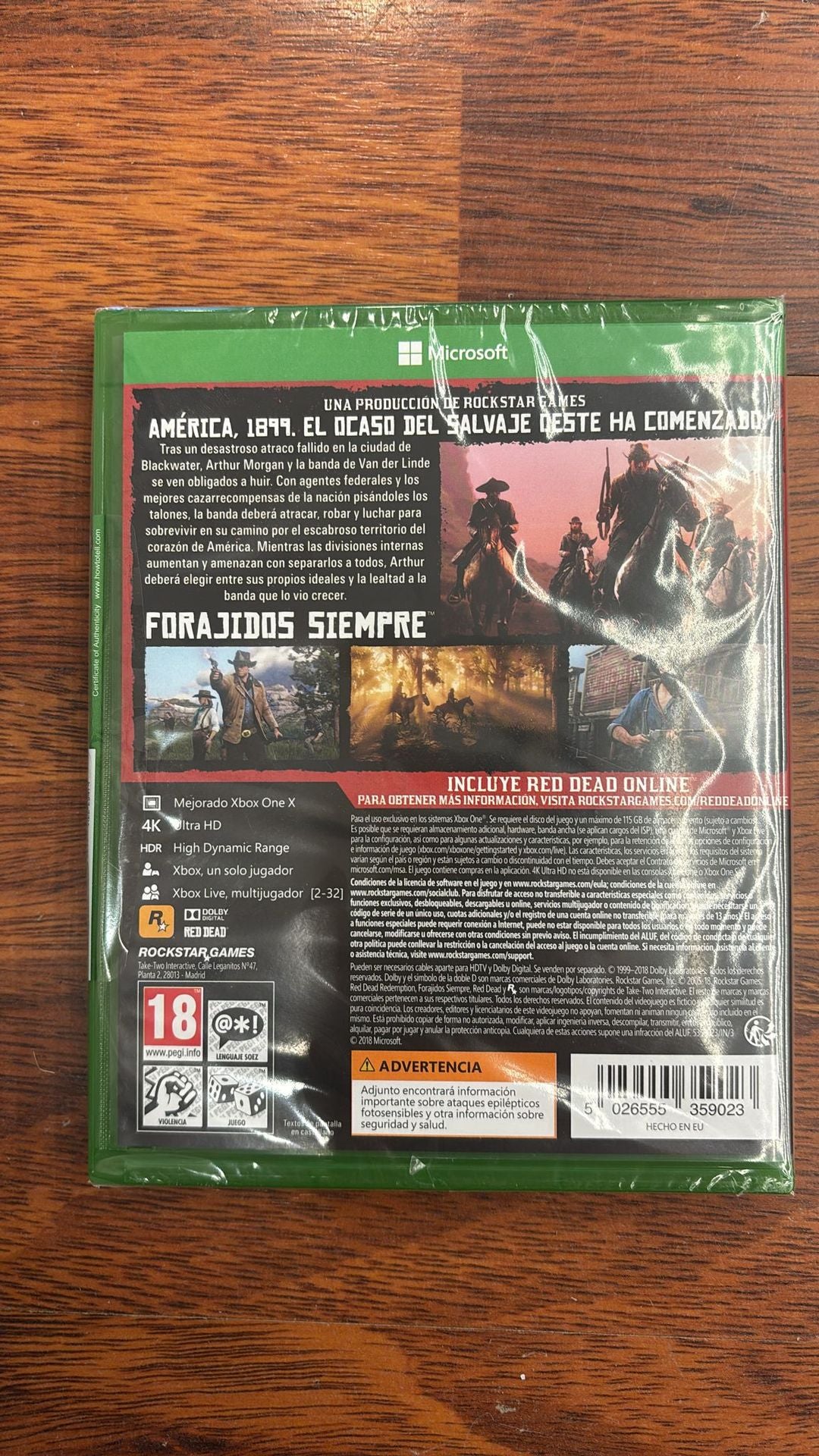 Red Dead Redemption II (2) Xbox One Es Red Dead Redemption II (2) Xbox One Es